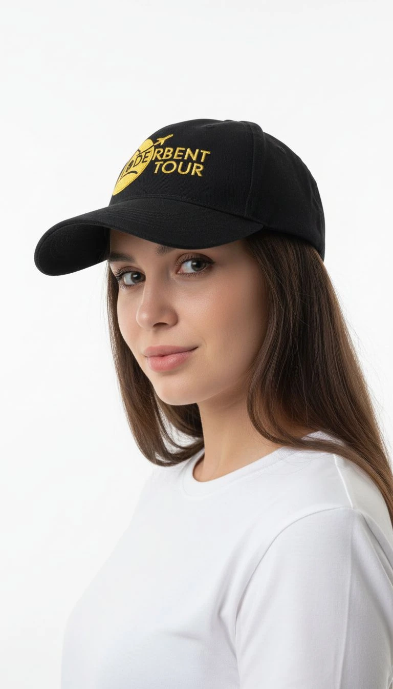 Бейсболки с вышивкой "DERBENT TOUR"